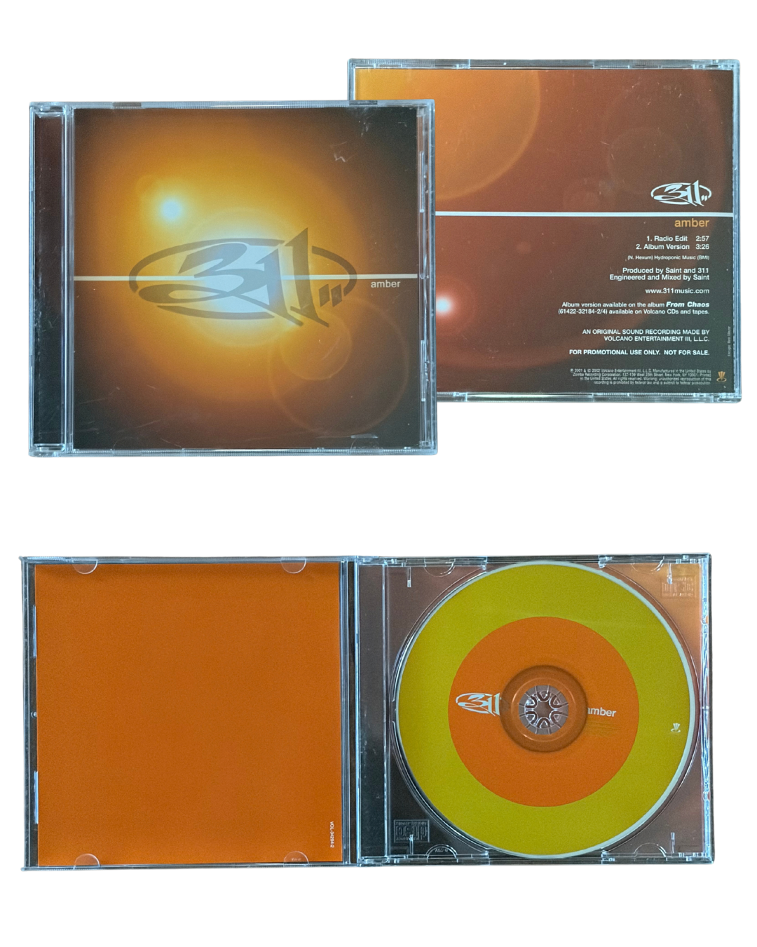 311 Amber Single (Promo Copy, 2002)