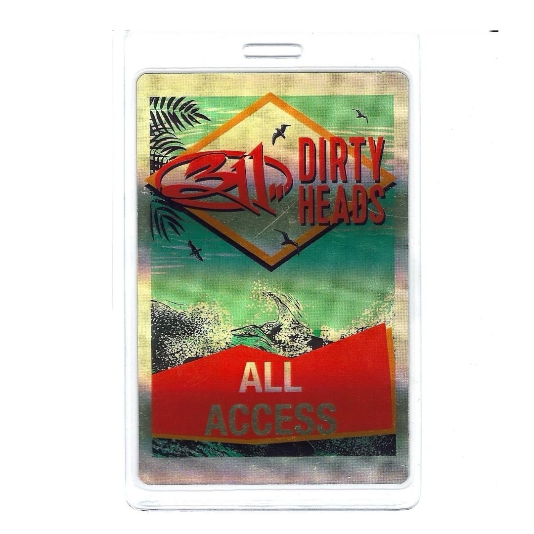 Tour Pass Laminate - 311 Dirty Heads  / AAA (band)