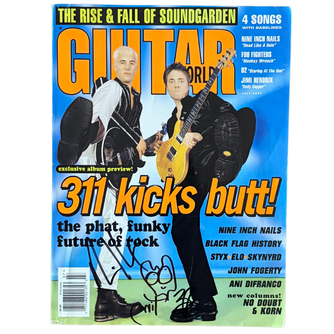 Guitar World Signed Magazine (July 1997)