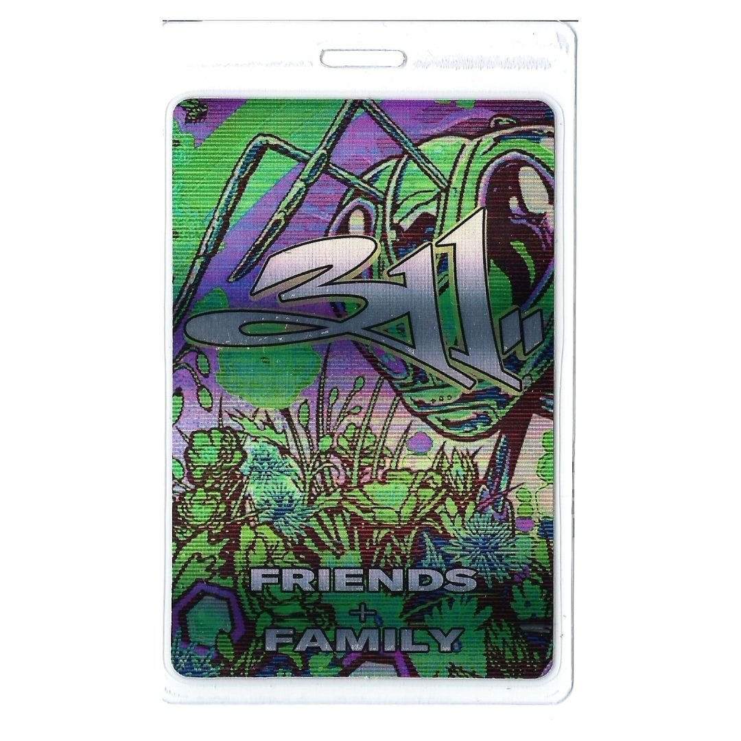 Tour Pass Laminate - NO YEAR / FRIENDS &amp; FAMILY / PURPLE