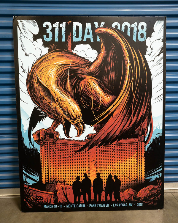 311 Day 2018 Enlarged Poster approx 3.8’x5.8'