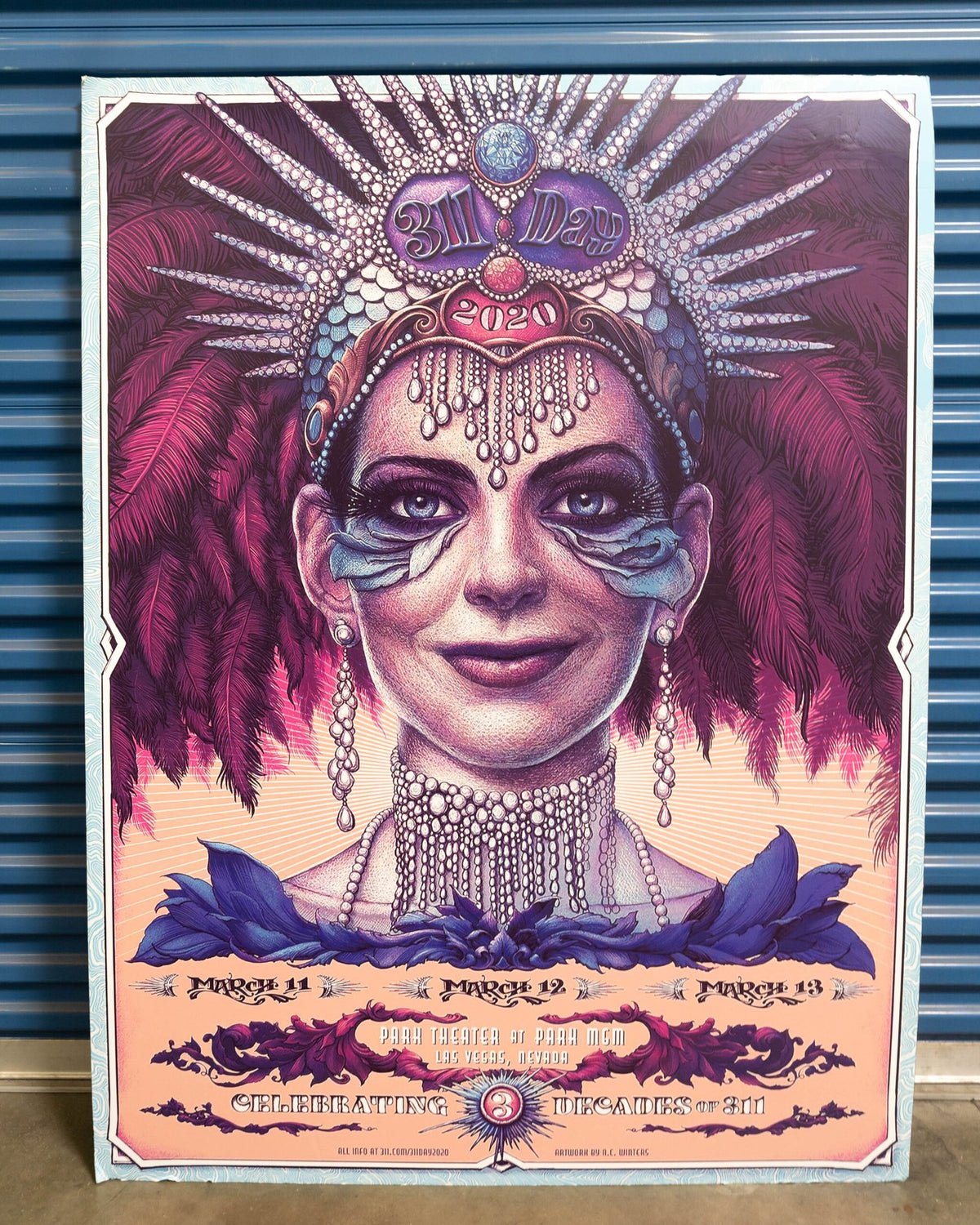 311 Day 2020 Enlarged Poster approx 3.8’x5.8'
