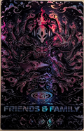 311 Tour Pass Laminate - Friends & Family Pass (Purple, unknown tour)