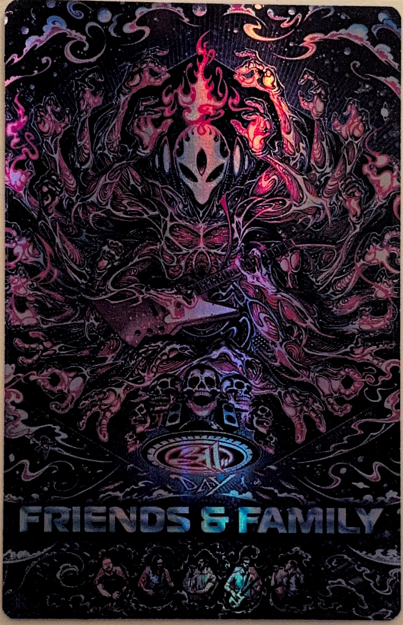 311 Tour Pass Laminate - Friends & Family Pass (Purple, unknown tour)
