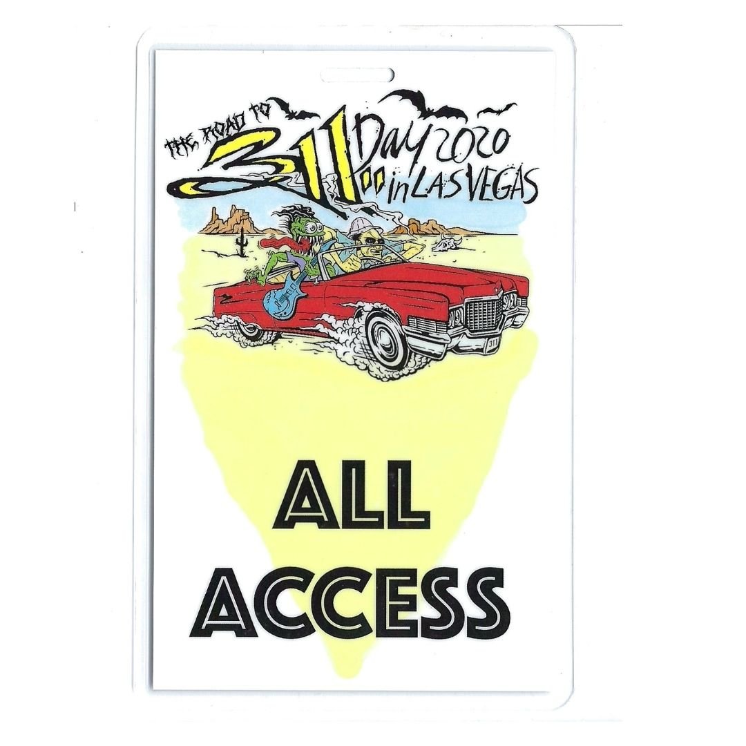 Tour Pass Laminate - 2020 ROAD TO 311 DAY / AAA