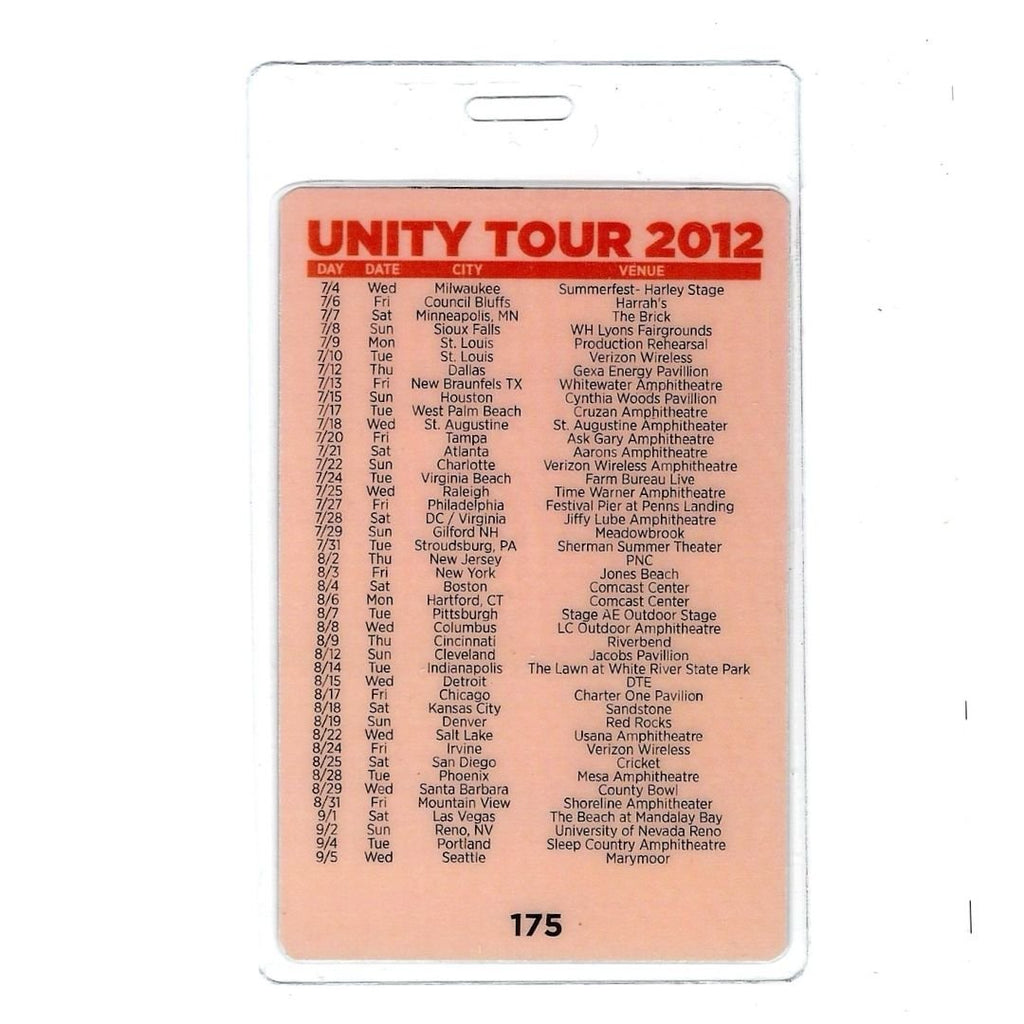 Tour Pass Laminate - 2012 / AAA / RED