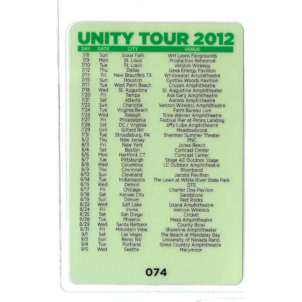 Tour Pass Laminate - 2012 / AAA / GREEN